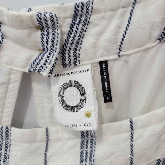 Anthropologie Claudia Striped Shift Dress sz 8 - Picture 2 of 5